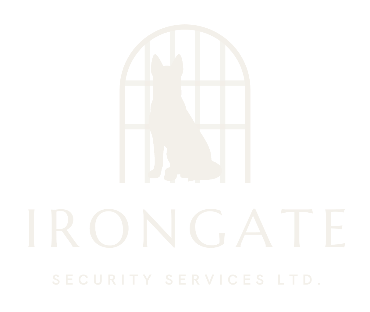 Irongate Security Services Ltd stacked logo